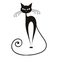 Rienda Libre Graphics - Decomural Siamese Cat Pets Ws-17133