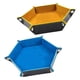 thumbnail image 3 of 2x Bandeja De Dados Caja Organizadora De Almacenamiento De Cuero Plegable Soporte De Almacenamiento De Escritorio, 3 of 5