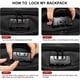 thumbnail image 2 of Mochila Laptop LOVEVOOK 17 Antirrobo Resistente al Agua USB, 2 of 3