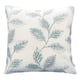 thumbnail image 1 of COJIN DECORATIVO DISEÑO HOJAS TURQUESA Y BEIGE 50X50 RELLENO, 1 of 3