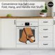 thumbnail image 5 of Guantes de horno doble OTOTO Hot‑Dog Marrón, 5 of 7