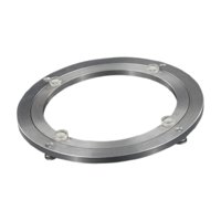 Magideal - Cojinete Giratorio Para Plato Giratorio, Rodamiento Giratorio Para Plato Giratorio, Artesanía De Aleación De Aluminio Para Bricolaje, Placa Giratoria, 8 Pulgadas