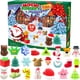 thumbnail image 1 of Calendario de Adviento navideño SURCVIO 2024 con 24 Mochi Squishy, 1 of 7