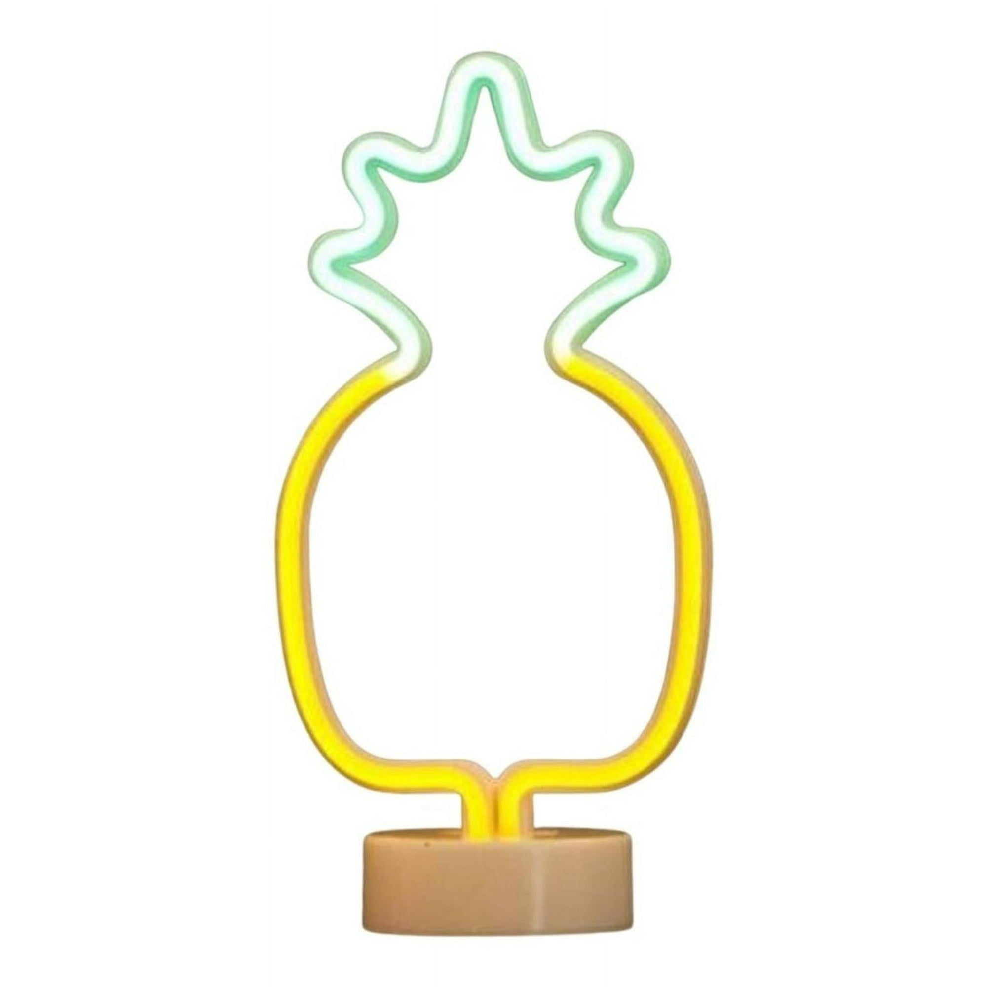 Fliperex - Lampara Neón Led Piña Decoración Todo Ambiente Hogar