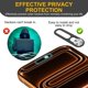 thumbnail image 2 of Funda de privacidad AIDOWU para iPhone 17 Pro/Max, pack de 3, negro, 2 of 7