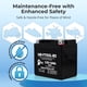 thumbnail image 4 of Batería Upstart 12V 4Ah YTX5L-BS, 4 of 7