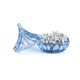thumbnail image 2 of Plato para dulces Godinger de vidrio azul con diseño de Hershey Kiss, 2 of 2