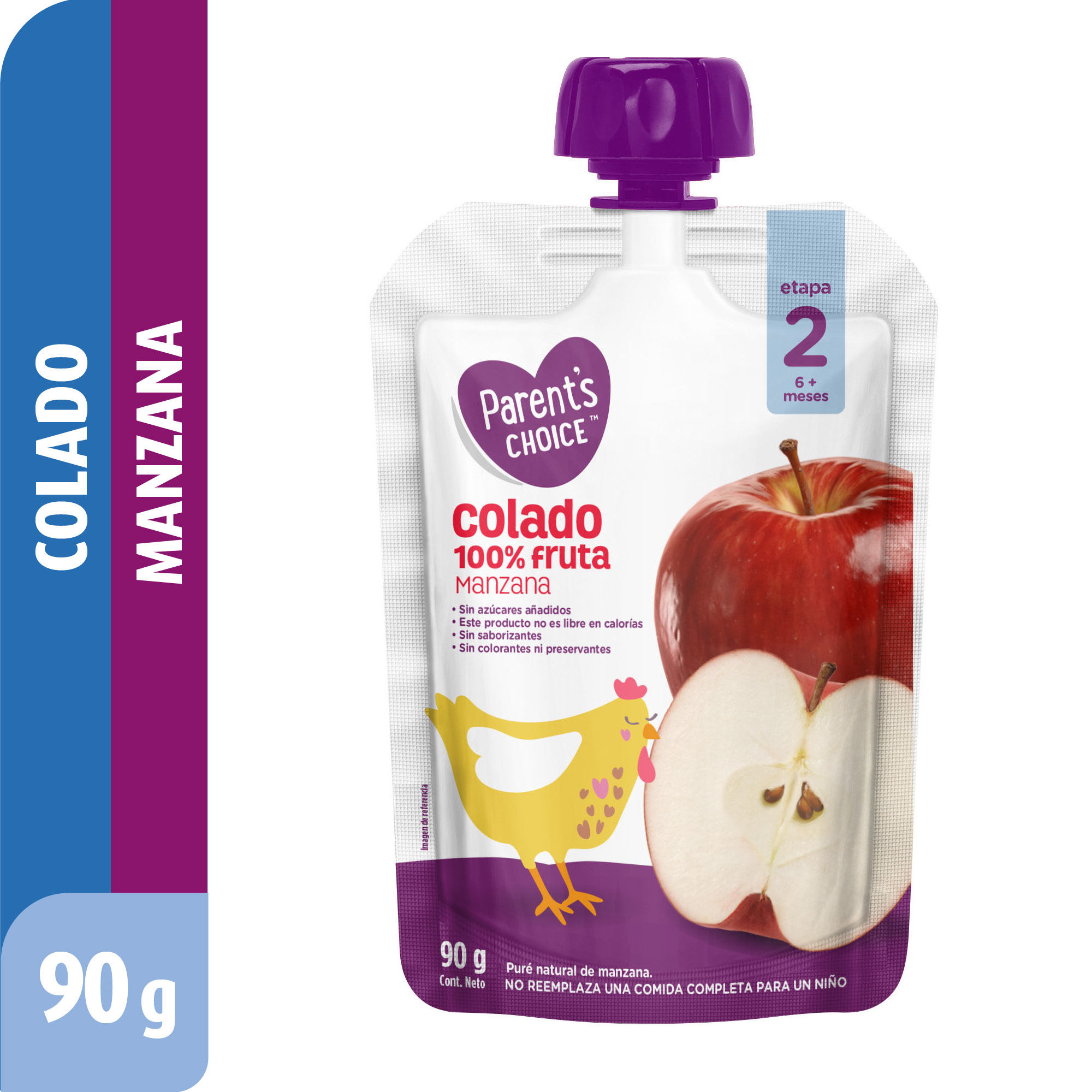 Colado De Manzana 90 g Parent's Choice