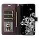 thumbnail image 5 of FOXDOCK Funda tipo Cartera para Samsung Galaxy S20 Ultra – Cubierta de Cuero PU con Múltiples Ranuras, Bolsillo para Efectivo y Correa de Muñeca, 5 of 6
