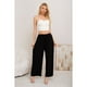 thumbnail image 2 of Pantalon Palazzo Algodon Mujer Tipo Lino Bota Ancha 3002, 2 of 3