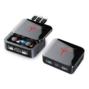 Veat00L - M88 Plus Slide Auriculares Deportivos Inalámbricos Intrauditivos Pantalla Digital Led Negro Resistente Al Agua