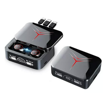 M88 Plus Slide Auriculares Deportivos Inalámbricos Intrauditivos Pantalla  Digital Led Negro Resistente Al Agua