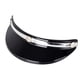 thumbnail image 4 of Visera Para Casco De Moto Peak 3 Snaps Trendy Para Cascos 3/4 Recambios Negro Plata, 4 of 5