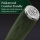 thumbnail image 3 of Cuchillo HexClad Santoku de 18 cm, acero damasco y hoja completa, 3 of 4
