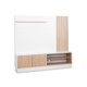 thumbnail image 1 of Panel Tv Kahlo Alpino 65 Pulgadas Nogal - Blanco, 1 of 8