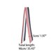 thumbnail image 2 of INSPIRE CHIC Bufandas Elegantes y Delgadas de Mujer con Punta Doble Lado Azul Marino Rosa, 2 of 6