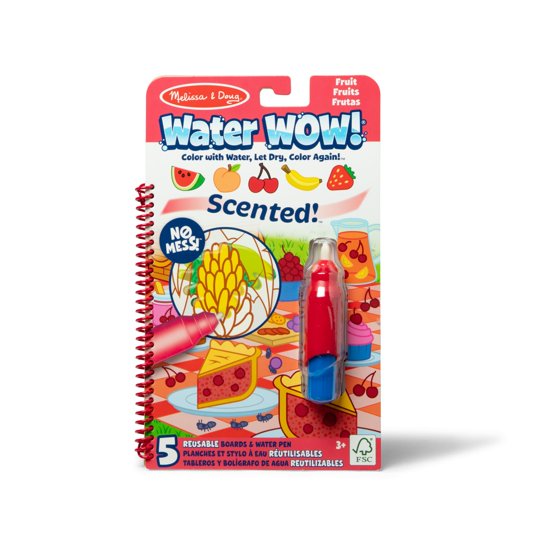 Libro Para Colorear Melissa & Doug Water Wow! Con Aroma A Fruta