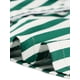 thumbnail image 5 of INSPIRE CHIC Conjunto de Pijama de Satén para Mujer Camisa de Manga Corta con Botones y Pantalones Cortos con Cuello en V y Estampado de Rayas Ropa de Dormir S Verde Claro, 5 of 6