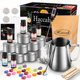 thumbnail image 1 of Kit para hacer velas Haccah DIY con cera, fragancias, tintes y latas, 1 of 8