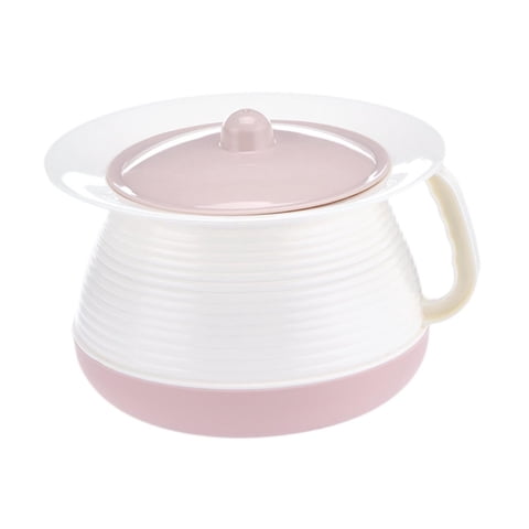 Magideal - Urinario Con Escupidera Y Manguera, Jarra Para Orina Nocturna, Orinal, Orinal De Noche, Orinal, Botella Para Dormitorio De Ancianos, Mujeres Y Hombres Rojo