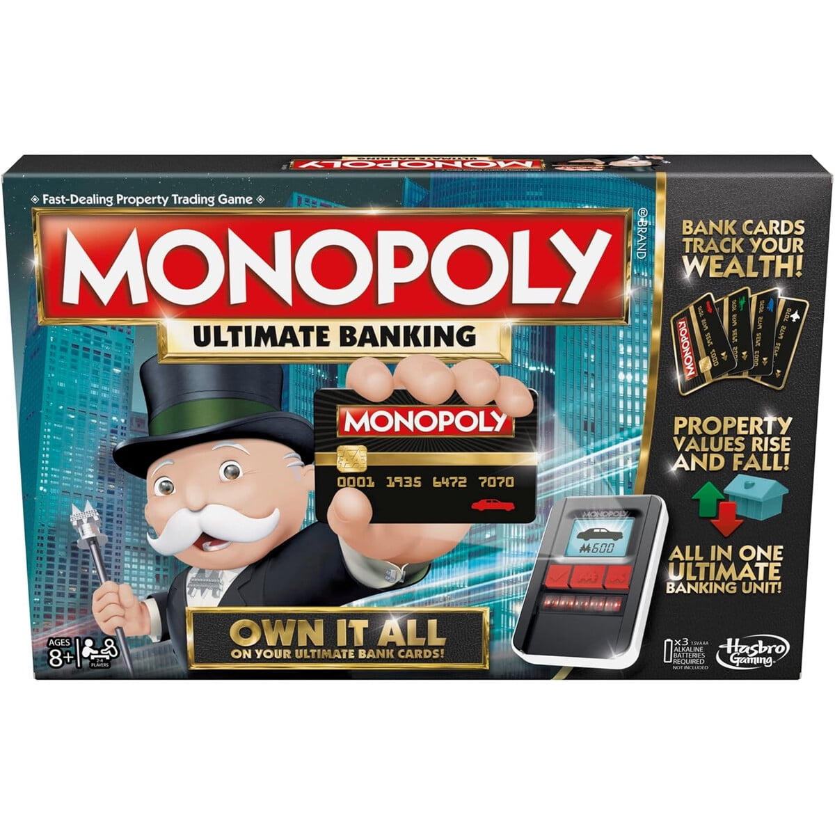 Juego De Mesa Hasbro Monopoly Ultimate Banking Edition