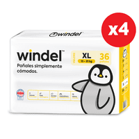 Windel Xl – 144 Unidades (Manga X4)