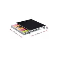 Masterprox - Porta Cápsulas De Café Organizador Estante Cajón 36U