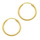 thumbnail image 2 of Aros Argolla Lisa 12 mm Baño de Oro 18K, 2 of 5