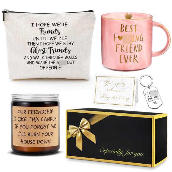 Set de regalo YENCHORN para cumpleaños de mejores amigas