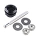 thumbnail image 4 of Kit De Cierre De Capó Con Botón Pulsador Universal De 21 Mm, Accesorios Y Piezas De Repuesto, Antivibración, Color Negro, 4 of 5