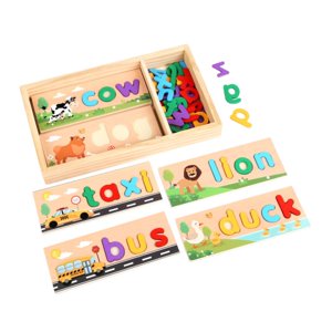 Bothyi - Juguetes De Aprendizaje De Hechizos De Madera Interactivos Para Actividades De Aprendizaje, Regalo Para Niños Y Niñas