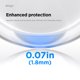 thumbnail image 4 of Funda transparente elago para AirPods Pro 3 con cordón, TPU resistente a impactos, 4 of 9