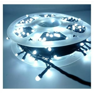 Genérico - Luces Navideñas Led 50 Metros Navidad Blanco