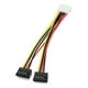 thumbnail image 2 of Cable Adaptador Splitter Molex 2x1 Sata Disco Pc Ssd Notebook Hembra Macho multicolor, 2 of 8