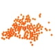 thumbnail image 2 of 150 unids Redondo de Plástico de Pesca de Se?uelos Se?uelos de Pesca de Mar Se?uelos Cebo Cebo Naranja 4mm, 2 of 5