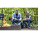 thumbnail image 5 of Silla de camping, reposapiés, guía, equipo, plegable, portátil, negro, 5 of 7