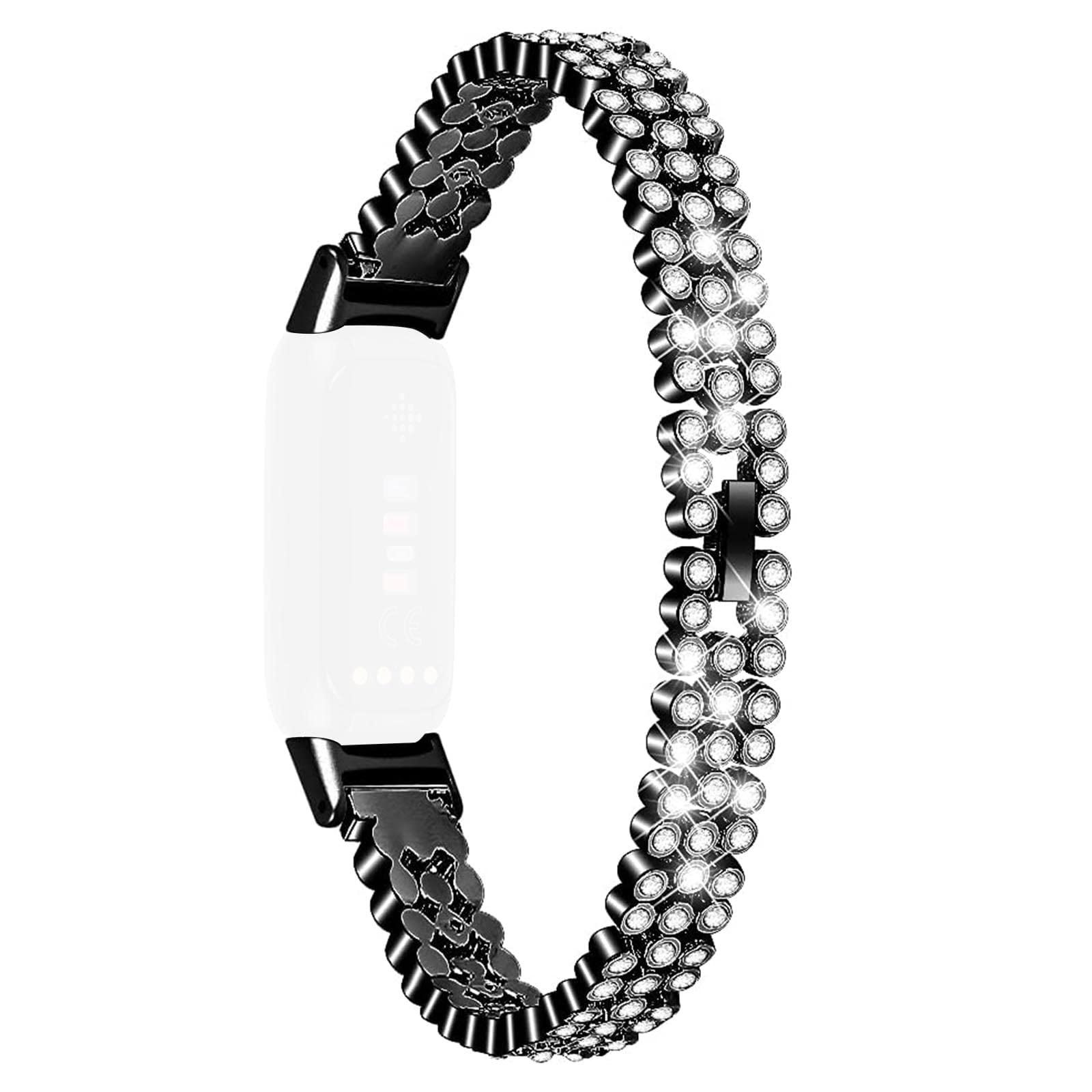 Correa De Reloj De Repuesto Create Idea Fitbit Luxe De Acero Inoxidable