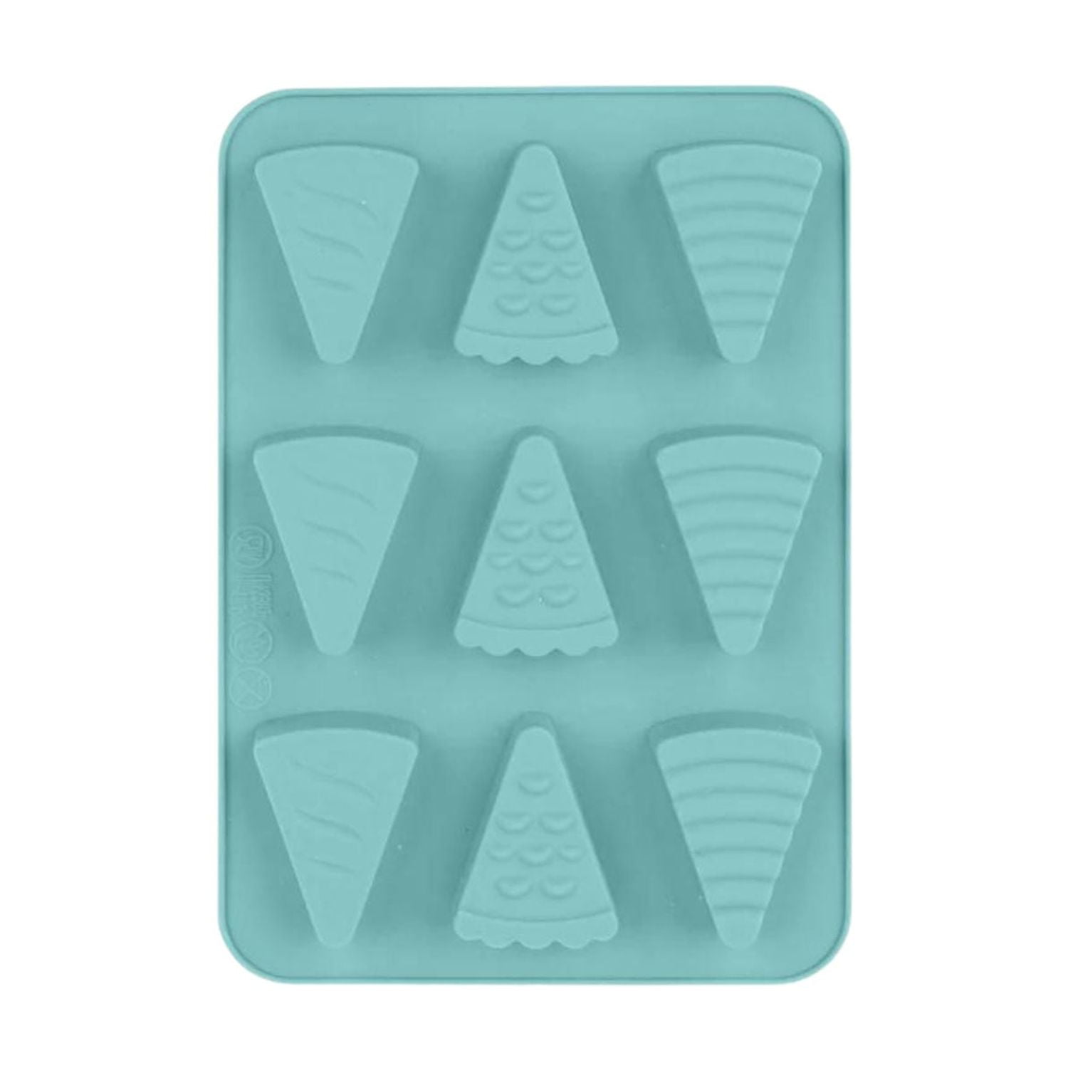 Genérico - Molde De Silicona 9x14cm Para Hornear Diseño Mini Pasteles