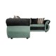 thumbnail image 2 of Seccional Dominga Chenille Tipo Lino Verde 3 Cuerpos, 2 of 5