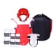 thumbnail image 4 of Karate Sparring Gear Set Equipo De Boxeo Engrosado Para Kickboxing Sanda Mma XL Rojo, 4 of 5