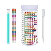 Ioensy - Kits De Prueba De Agua Papel Indicador Líquido Para Piscinas Agua Potable Tanque De Peces 100Pcs