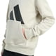 thumbnail image 3 of Sudadera con capucha adidas de manga larga para niños, forro polar Essential Big Logo, 3 of 3