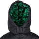 thumbnail image 5 of Chaqueta acolchada de invierno con cierre y capucha para niño Minecraft Creeper, 5 of 9