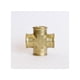 thumbnail image 1 of Conector FPT de latón Pipe Cross HOMEPLUS+ de 1/2 pulgada, 1 of 3
