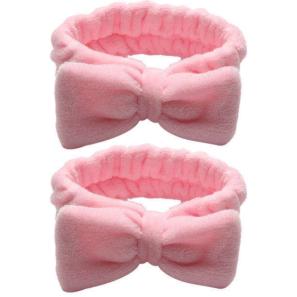 Diademas de belleza para mujer, extra suaves y ultraabsorbentes, cómodas para lavar el maquillaje, la ducha, el cuidado facial, el spa, banda gruesa para el cabello para niñas.