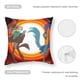 thumbnail image 5 of Wile E. Coyote y el Correcaminos Fundas de almohada de terciopelo con tema, regalos de funda de almohada, decoración para el hogar, cojín de lanzar, regalo de cumpleaños para fans y parejas.61*61cm., 5 of 6