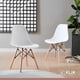thumbnail image 2 of Comedor Mesa de 120x80 Rectangular Blanca + 6 Sillas Eames - Blancas, 2 of 3
