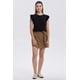 thumbnail image 4 of Polera Mujer Vuelos Rib Lisa Negro, 4 of 4