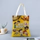 thumbnail image 2 of Big Mouth Bolso de tela con estampado de lienzo para mujer, bolsa de compras reutilizable y estética, con cremallera interior, regalo para mujer, 35 × 40 cm., 2 of 6