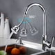 thumbnail image 2 of 1pc Flexible Faucet Sprayer, Help Upgrade Your Kitchen Sink, 360° Extender, 3 Flow Modes, Splash Saver, 2 of 2